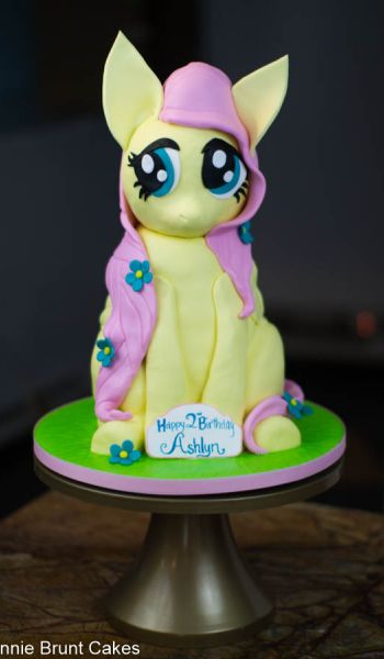 My Little Pony Fluttershy Birthday Cake