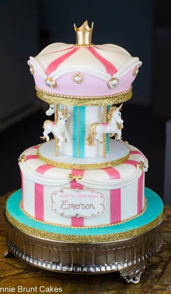 Carousel Birthday Cake