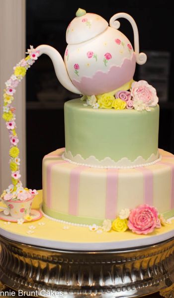 Teapot Birthday Cake
